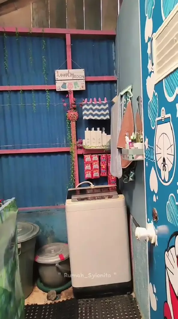 rumah kontrakan beratap seng homey © TikTok rumah kontrakan beratap seng homey © TikTok
