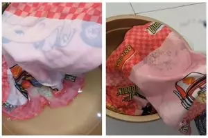 Trik bersihkan bintik hitam di sarung bantal tanpa capek menyikat, cuma pakai 1 tambahan bahan dapur
