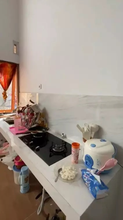 rumah antisombong berkonsep open space © TikTok