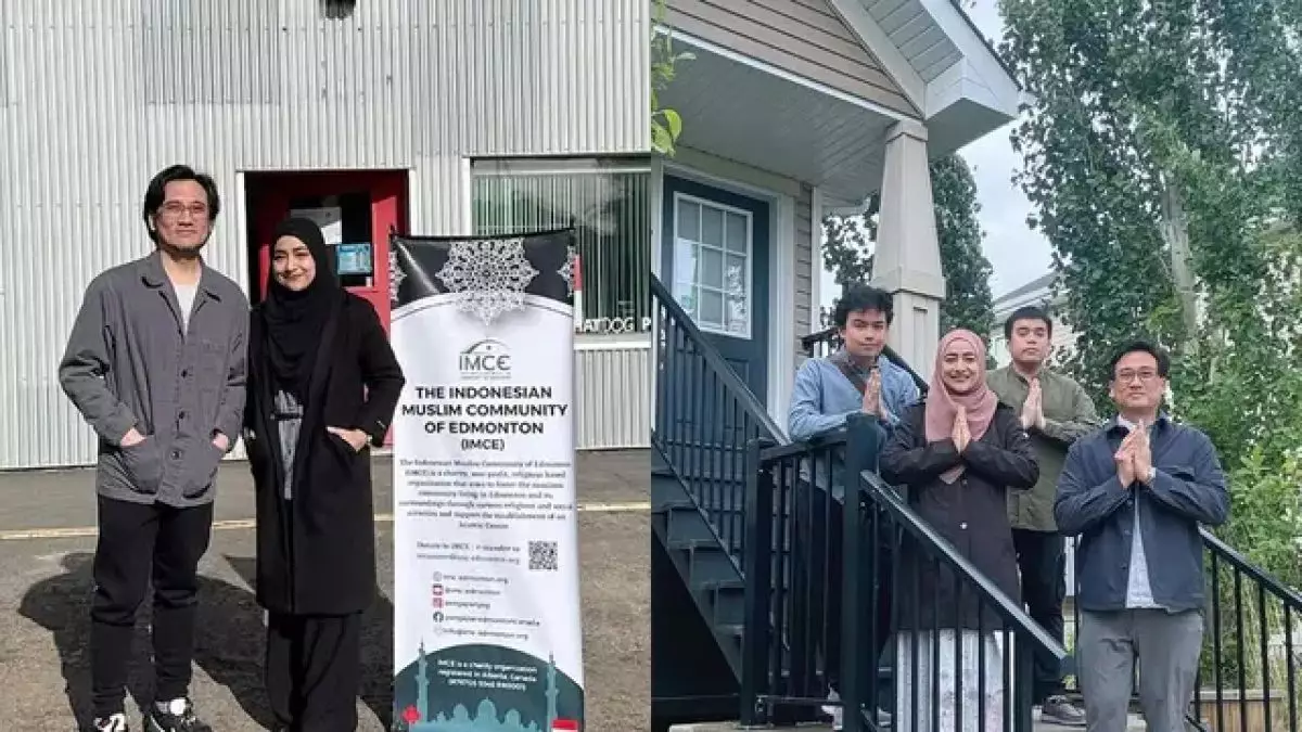 Bangganya Cindy Fatikasari tunjukkan gedung 'calon' masjid pertama di Kanada Barat, ini 7 potretnya