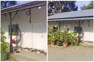 Luarnya terlihat sederhana berdinding papan, 9 potret dalam rumah ini mewah pol serba warna emas