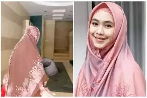 Pilih menetap di Mesir, begini 8 potret apartemen sederhana Oki Setiana Dewi tanpa perabotan mewah