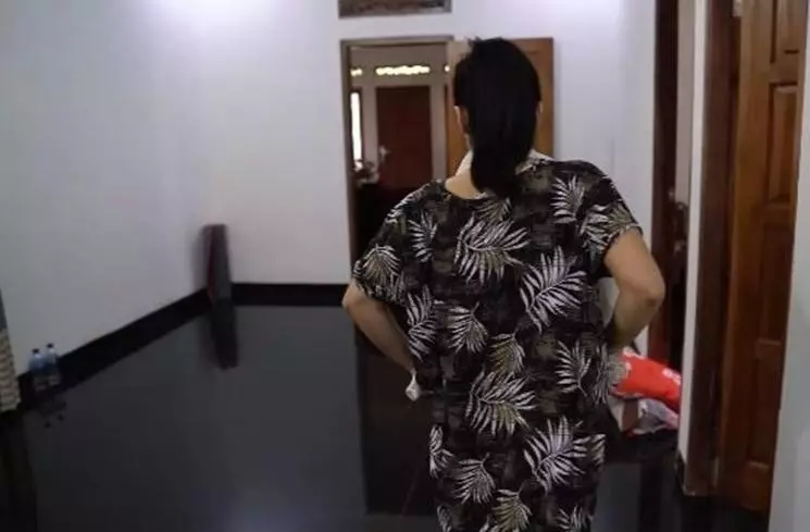 hunian Dinar Candy di kampung mepet sawah © YouTube