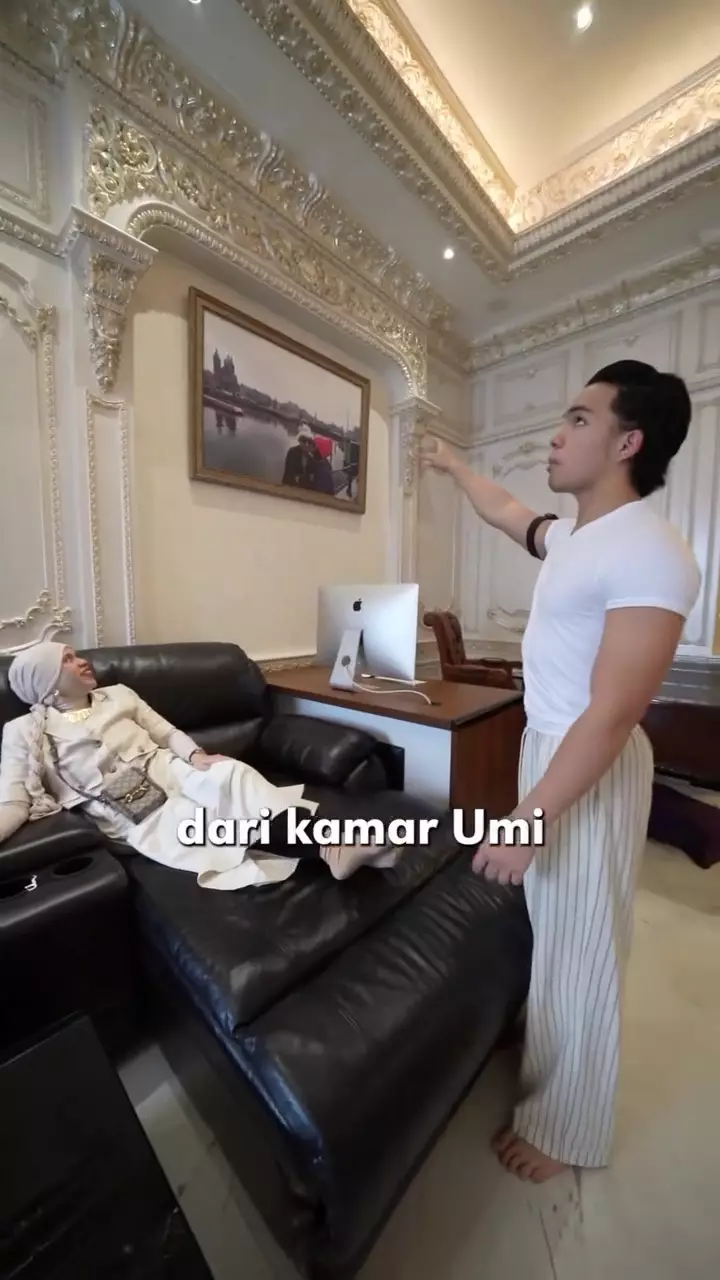 kamar orang tua saaih halilintar © 2025 Instagram