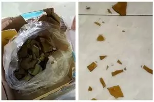 Trik bersihkan pecahan piring kaca di lantai tanpa disapu, pakai 2 alat sederhana