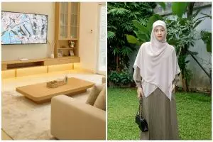 Natasha Rizki makeover rumah jadi kian kalem, 11 potret hunian usai renovasi punya musala estetik