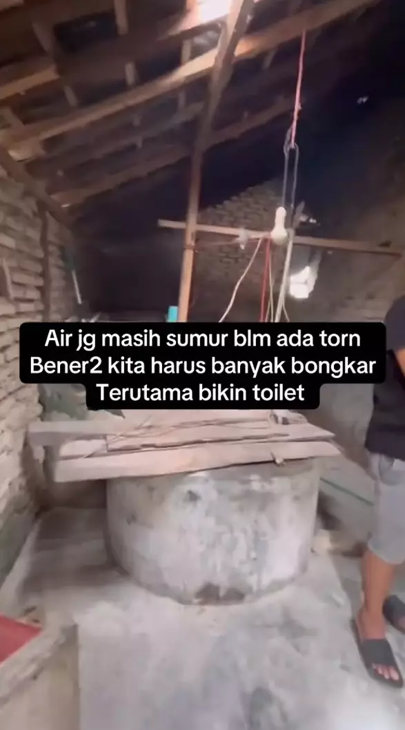 beli rumah di kampung tanpa cek dalamnya © TikTok