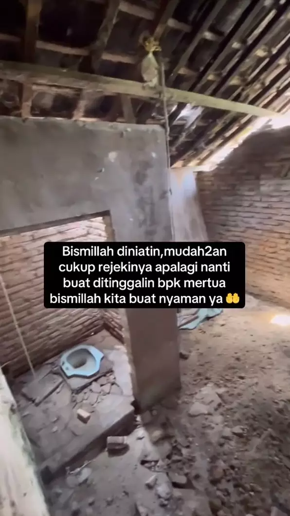 beli rumah di kampung tanpa cek dalamnya © TikTok