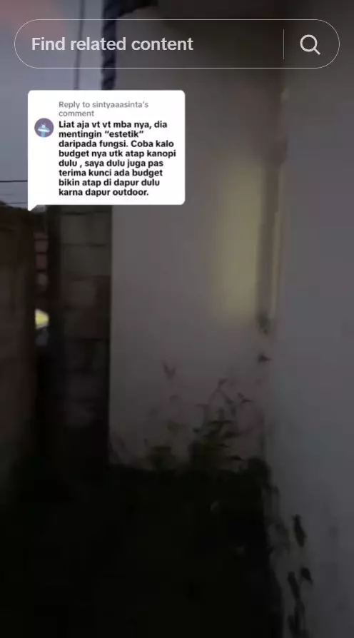 bikin dapur rumah subsidi tuai cibiran © TikTok bikin dapur rumah subsidi tuai cibiran © TikTok