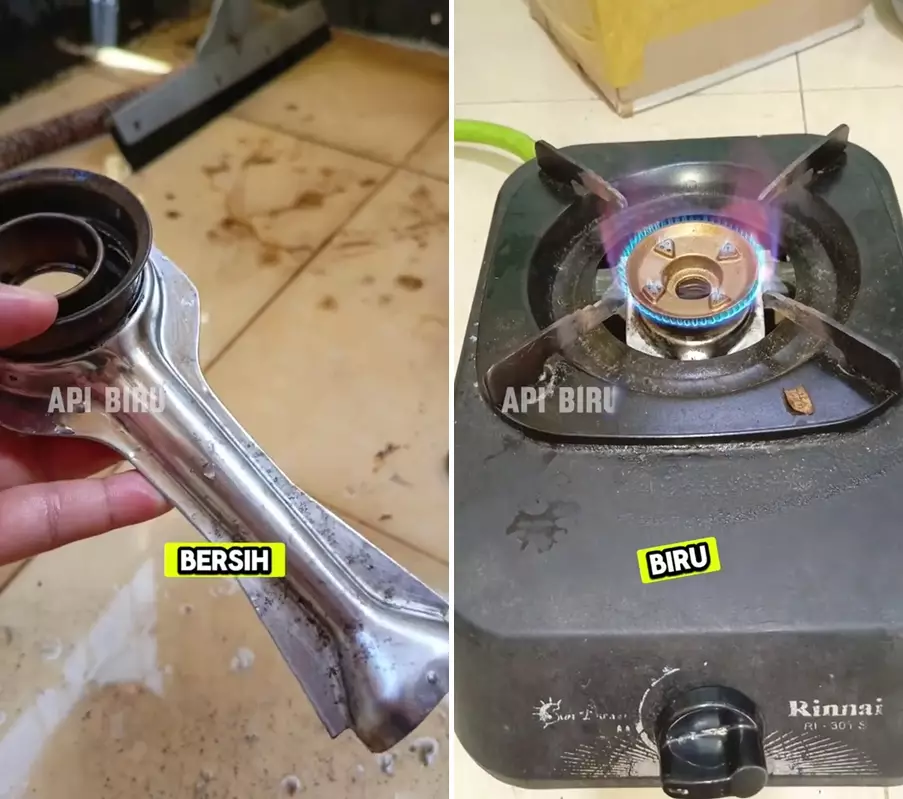 trik bersihkan corong burner kompor © 2025 TikTok trik bersihkan corong burner kompor © 2025 TikTok