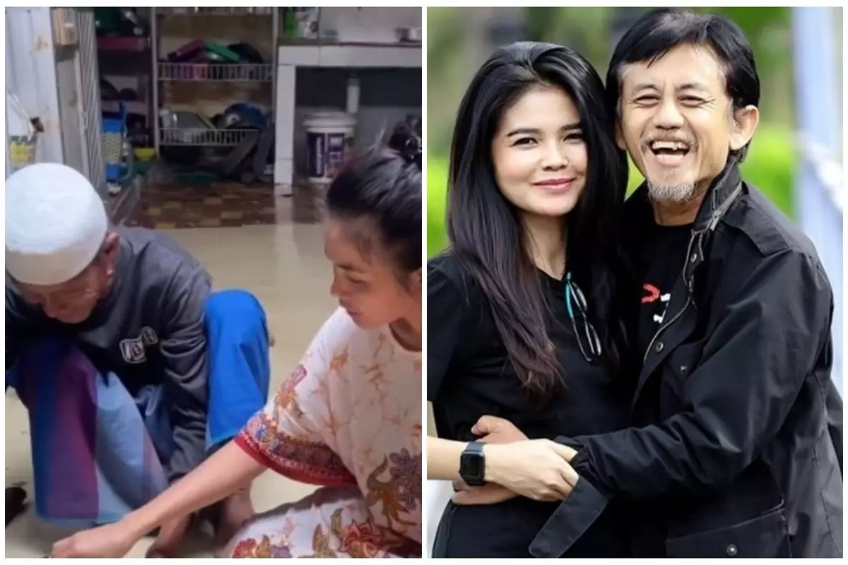 Tak banyak perabot mewah, ini 5 potret dapur Karina Ranau istri Epy Kusnandar di rumah kampung halaman