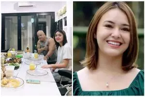 Sukses bangun rumah mewah bak hotel, 9 potret dapur Amanda Manopo ini minimalis didominasi warna putih