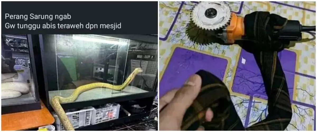  11 Momen lucu ini cuma ada waktu Ramadhan, kenapa sih harus pakai sarung?