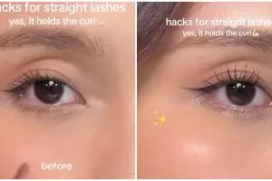 Tanpa alat penjepit, wanita ini punya trik mengunci maskara agar tetap lentik seharian