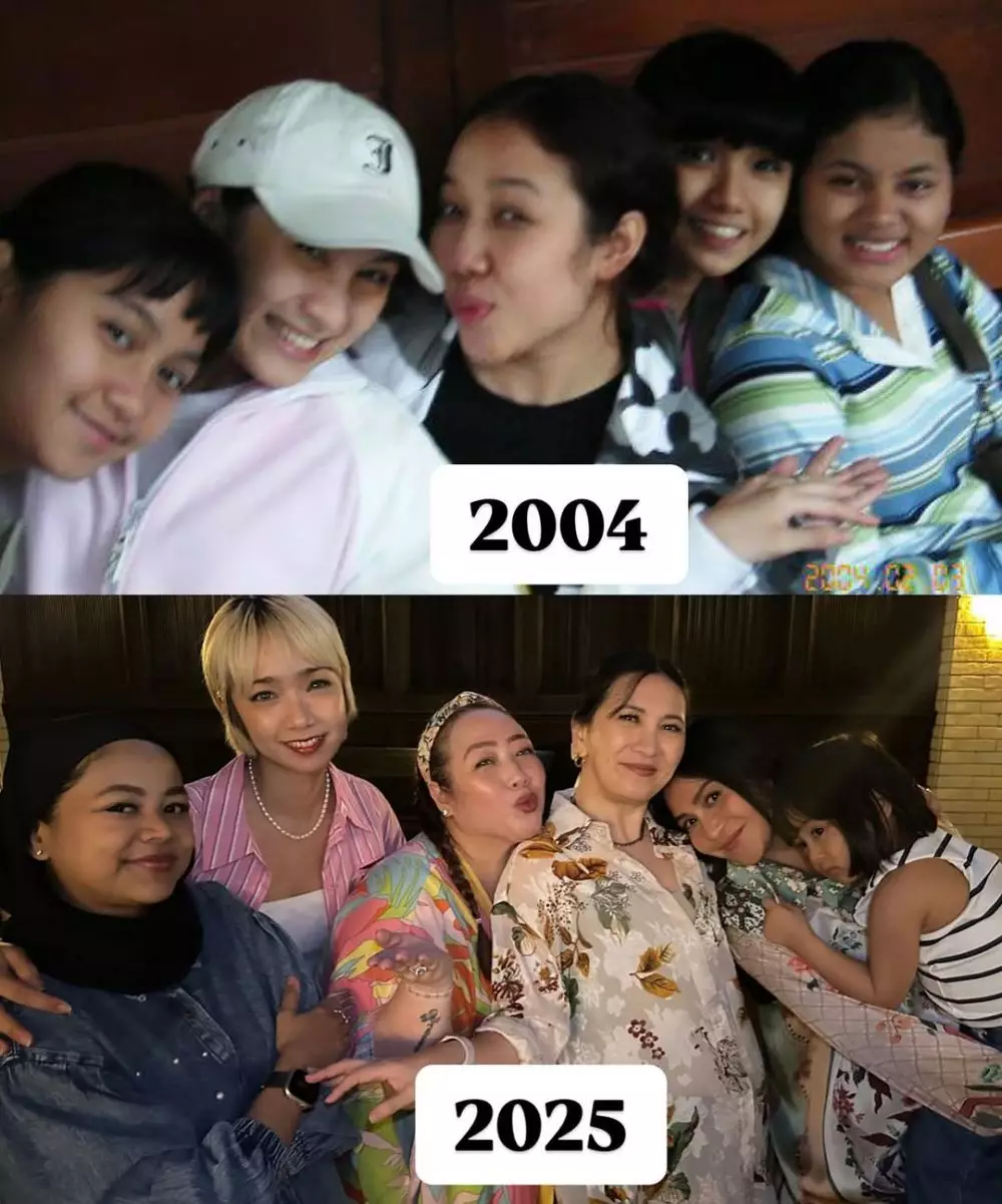 reuni pemain Di sini Ada Setan usai 21 tahun © Instagram reuni pemain Di sini Ada Setan usai 21 tahun © Instagram