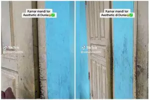 Punya jamban tak berlubang bikin kecele pemakainya, kamar mandi ini dinobatkan jadi WC 'terestetik'