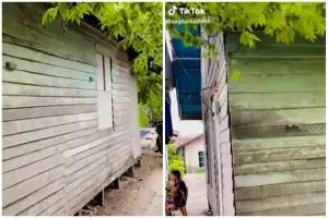 Dikira editan, potret rumah kayu ini dari luar tampak sederhana tapi dalamnya bikin terpana