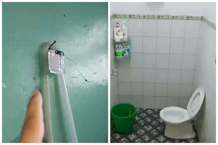 pengharum kamar mandi pakai tisu galon © 2024 brilio.net