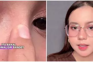 Kerap dianggap sepele, ini trik bikin makeup awet antilongsor saat pakai kacamata
