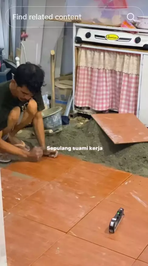 rumah subsidi dimakeover hasilnya minimalis © TikTok rumah subsidi dimakeover hasilnya minimalis © TikTok