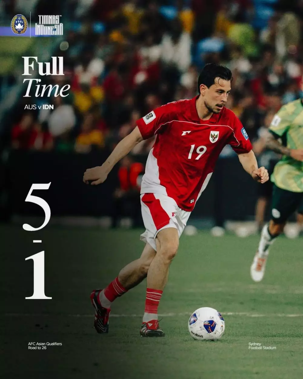 Timnas Indonesia VS Australia © 2025 brilio.net