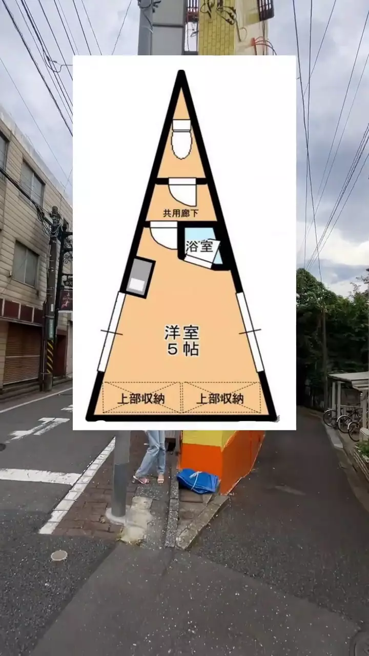 rumah setipis kartu interiornya bikin sesak  © 2025 TikTok