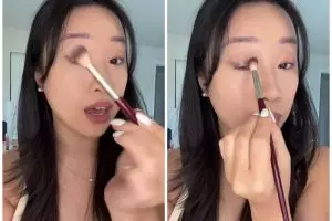  Trik mudah bikin smokey eyes untuk mata sipit agar hasilnya lebih natural, cocok buat pemula