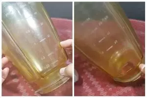 Trik bersihkan gelas blender kusam modal Rp2.000, langsung kinclong pakai 1 bumbu dapur