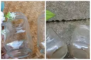 Trik mudah bersihkan kerak teh di gelas kaca tanpa cairan pemutih, cuma tambah 1 bahan dapur