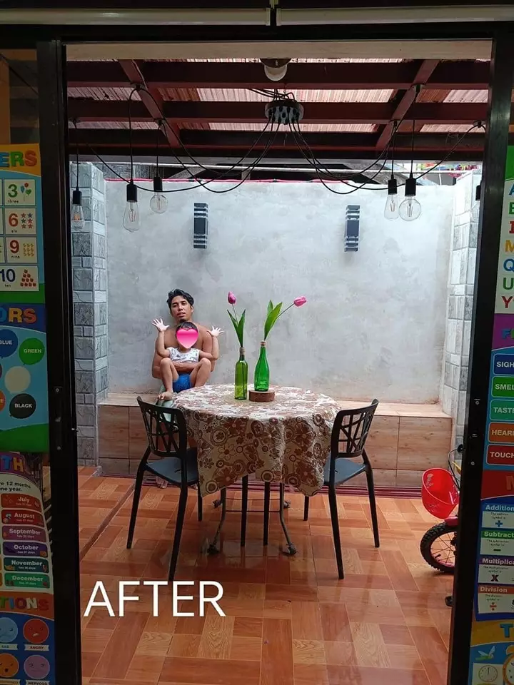 rumah kumuh jadi estetik © Facebook/Home Design Pictures rumah kumuh jadi estetik © Facebook/Home Design Pictures