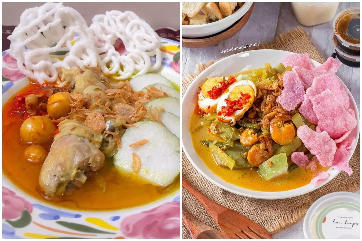 20 Resep masakan olahan lontong untuk Lebaran, enak, sedap, sederhana, dan mudah dibuat