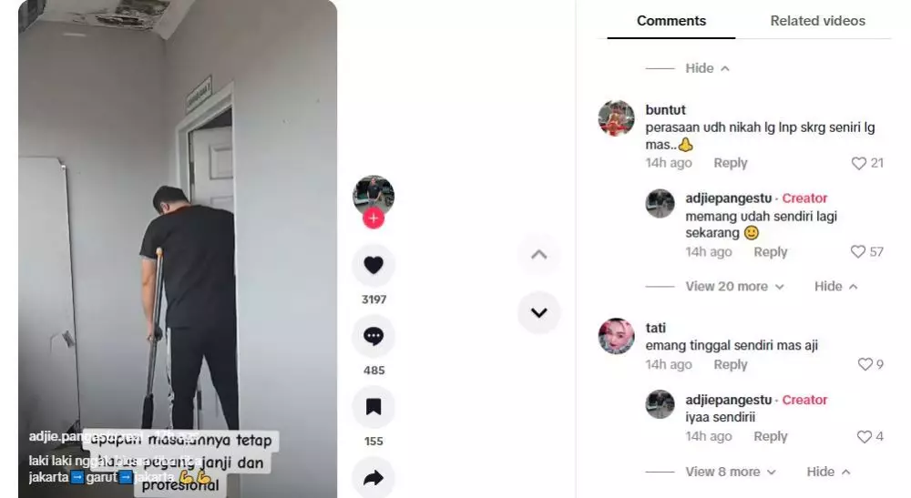 adjie pangestu diduga cerai dari istri ketiga © 2025 brilio.net