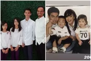 Ada yang nikah lagi usai setahun duda, 11 potret dulu dan kini Syach bersaudara bareng buah hati