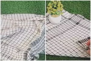 Tak perlu disikat, begini trik ampuh hilangkan kotoran minyak pada lap kain dalam waktu 10 menit