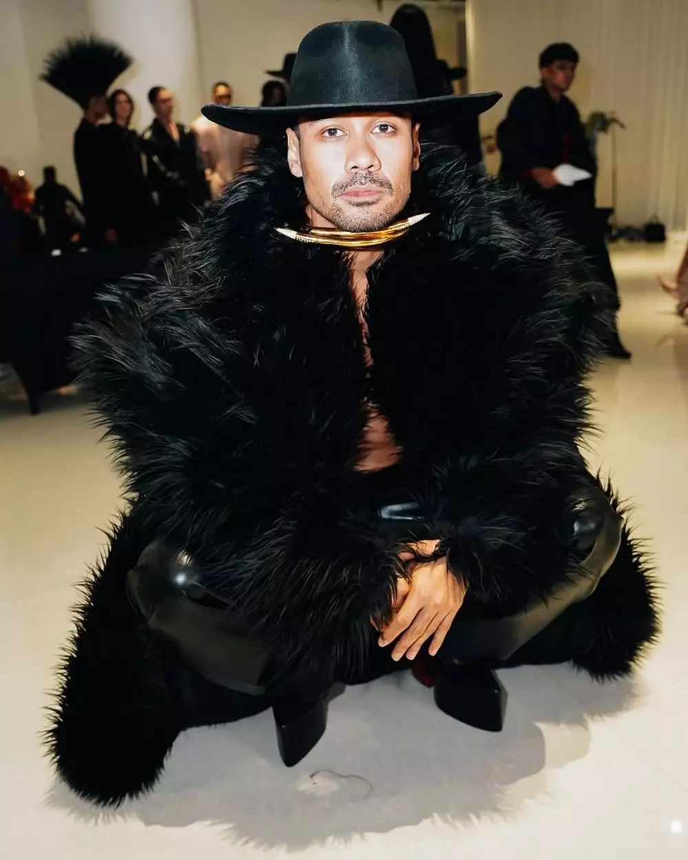 chicco jerikho pakai high heels © 2025 brilio.net