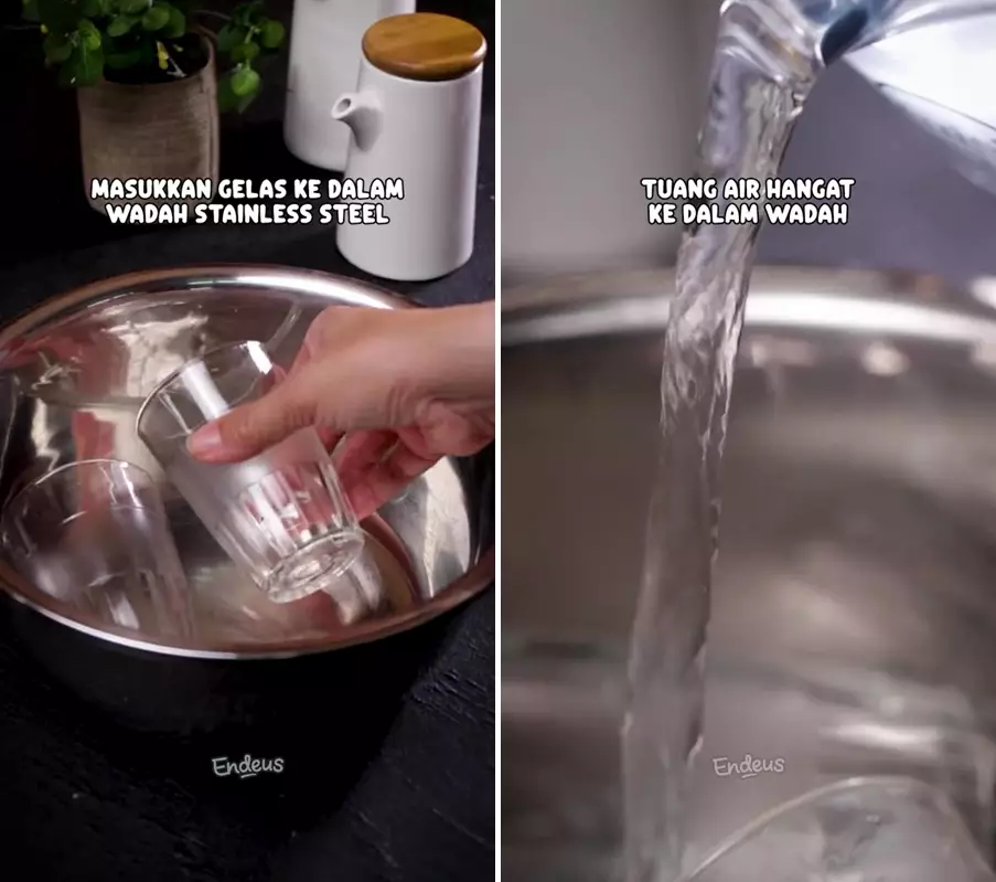 cuci gelas kusam pakai citrun  © 2025 TikTok