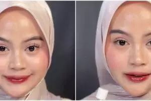 Cara mengatasi pipi chubby sebelah agar wajah lebih simetris cuma dengan 1 produk makeup ini