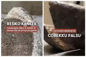 Emak-emak jangan mau tertipu, ini trik membedakan cobek batu asli dan palsu tanpa digerus garam