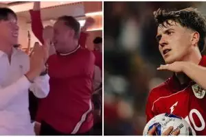 Indonesia sukses taklukkan Bahrain 1-0, momen selebrasi Shin Tae-yong ini malah bikin fans haru