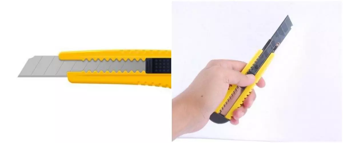 Rahasia di balik garis di pisau cutter, trik yang jarang diketahui