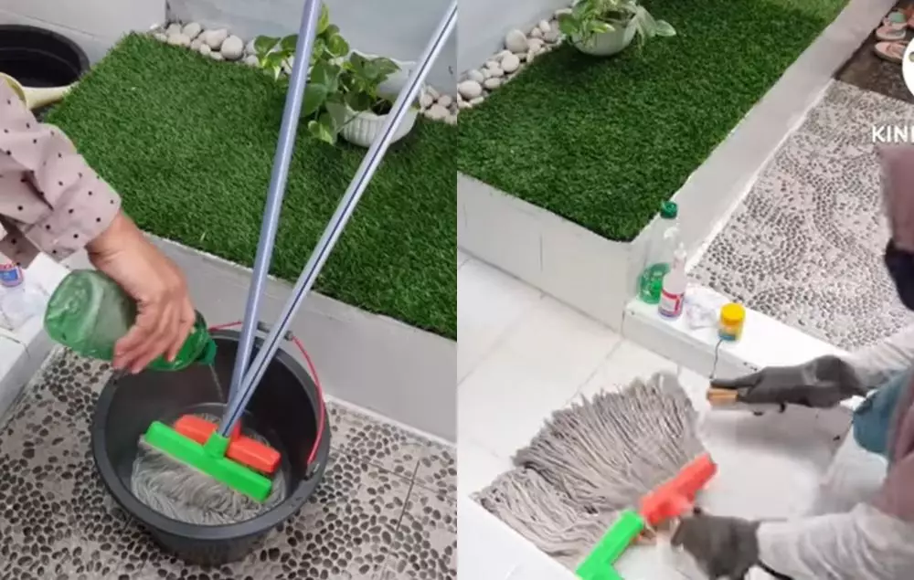 Trik cuci kain pel dekil tanpa direndam semalaman © berbagai sumber