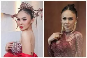 Kerap tampil dengan riasan bold, 7 potret Yuni Shara pakai soft makeup ini bikin tampak awet muda