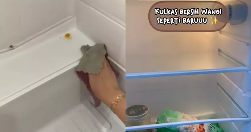 Bukan pakai kipas angin atau air hangat, ini trik bersihkan bunga es © TikTok Bukan pakai kipas angin atau air hangat, ini trik bersihkan bunga es © TikTok
