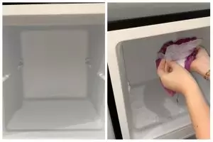 Trik bersihkan bunga es freezer tanpa pakai kipas angin atau air hangat, cuma dengan 1 bumbu dapur