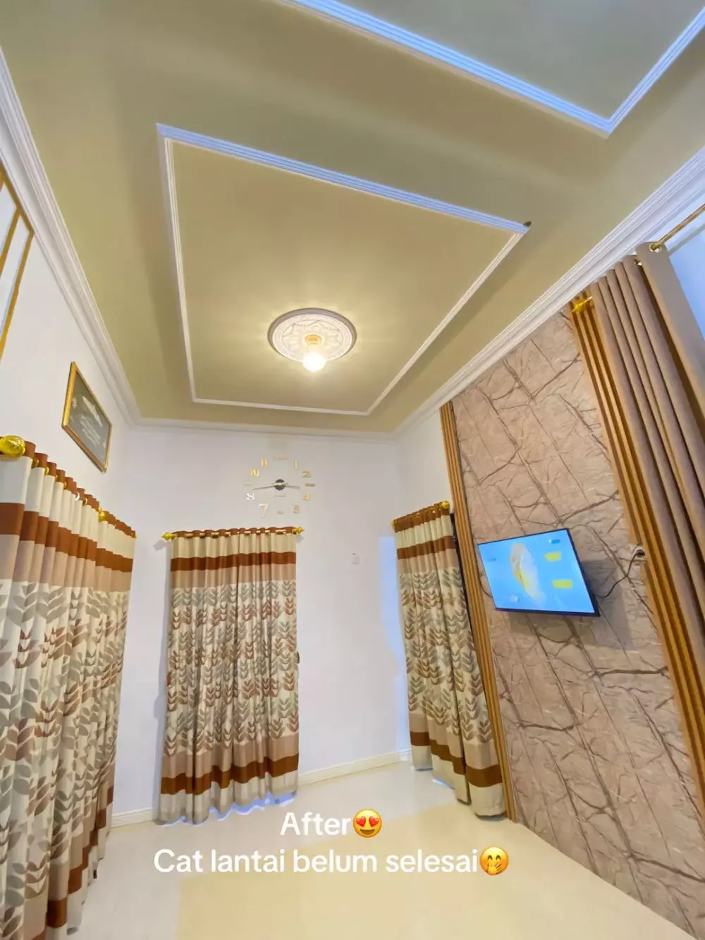 Renovasi rumah low budget modal 3 juta © TikTok