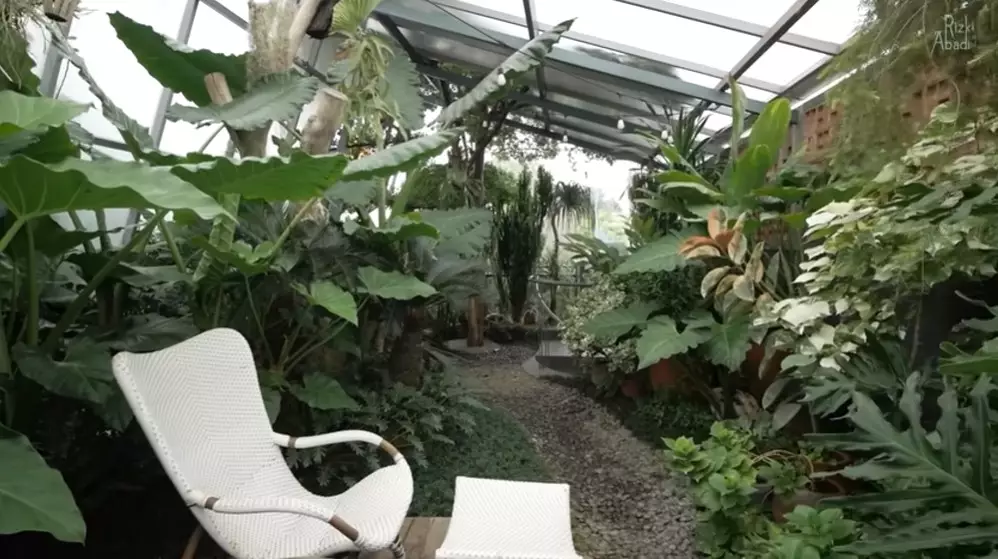Rumah tropis serasa tinggal di surga dunia © YouTube