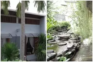 Rumah berdesain tropis ini punya sungai sepanjang 11 meter, 11 potretnya serasa tinggal di surga dunia