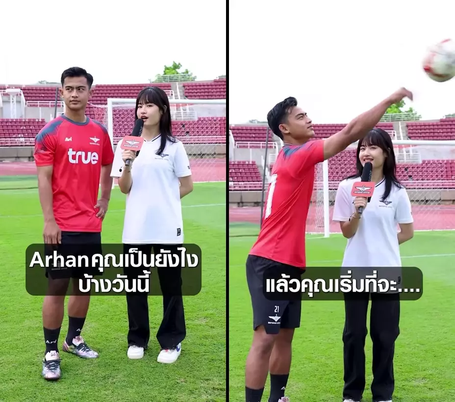 pratama arhan bikin salting reporter thailand © 2025 Instagram
