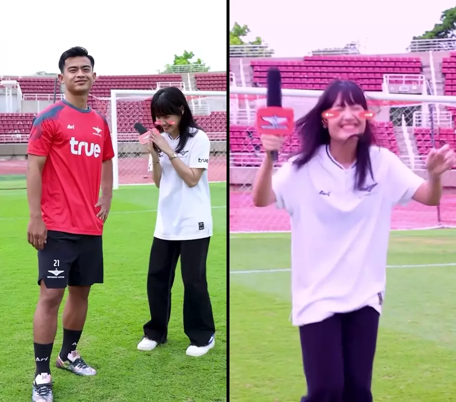 pratama arhan bikin salting reporter thailand © 2025 Instagram