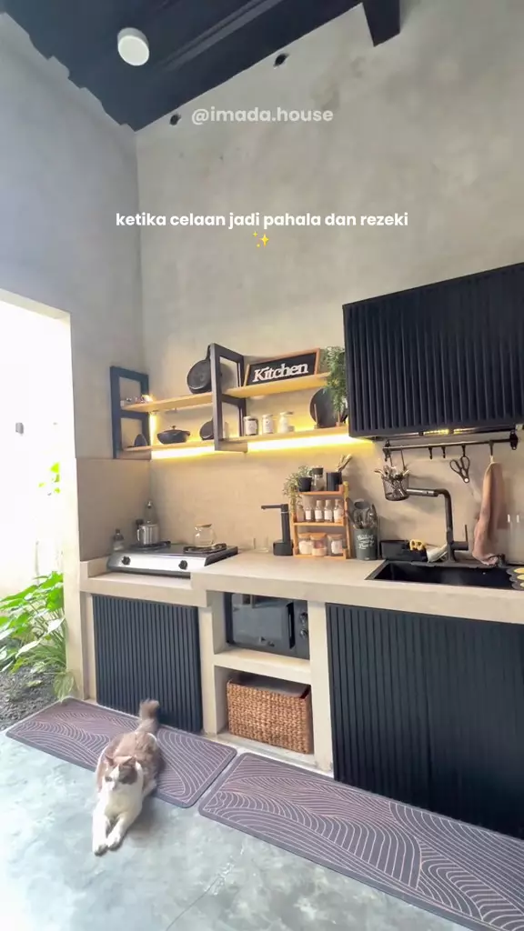 dapur industrial minimalis cantik  © 2025 TikTok dapur industrial minimalis cantik  © 2025 TikTok